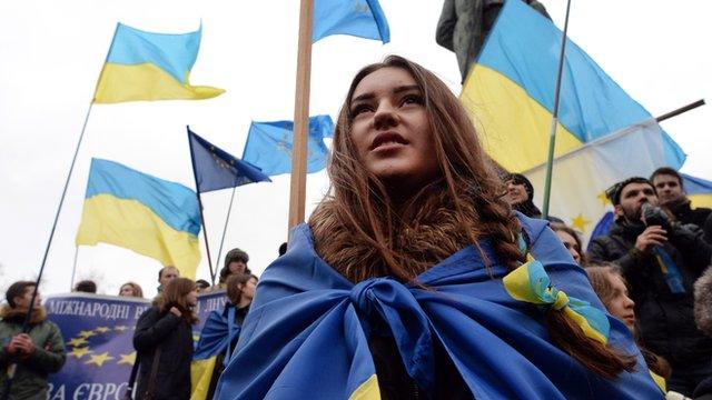 Pro-EU rally in Kiev, 26 Nov 13