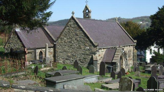 St Mary's church, Trefriw