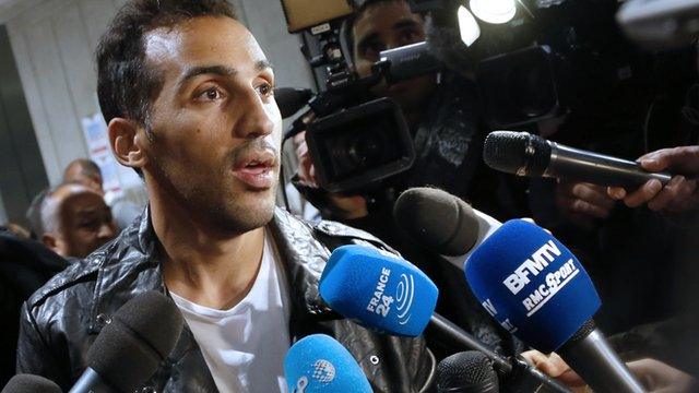 French-Algerian footballer Zahir Belounis