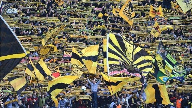 Borussia Dortmund fans