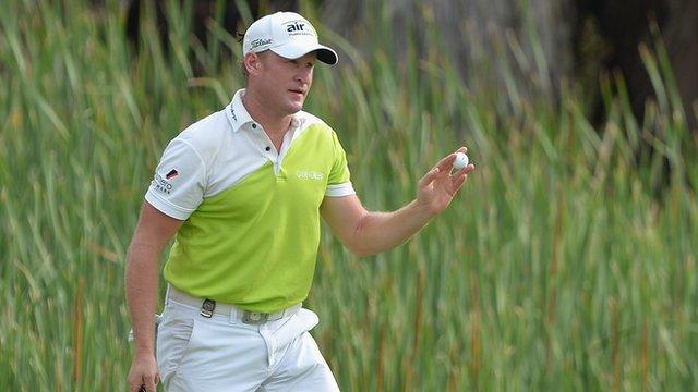 Jamie Donaldson leads the Nedbank Golf Challenge at Sun City