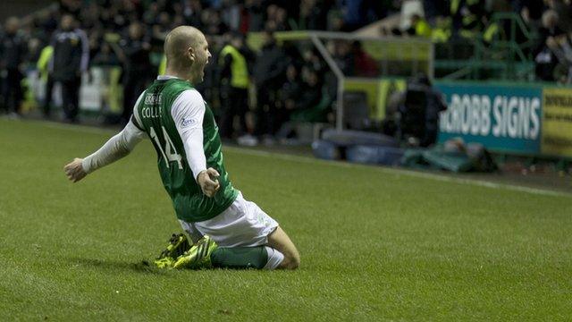 Hibernian's James Collins