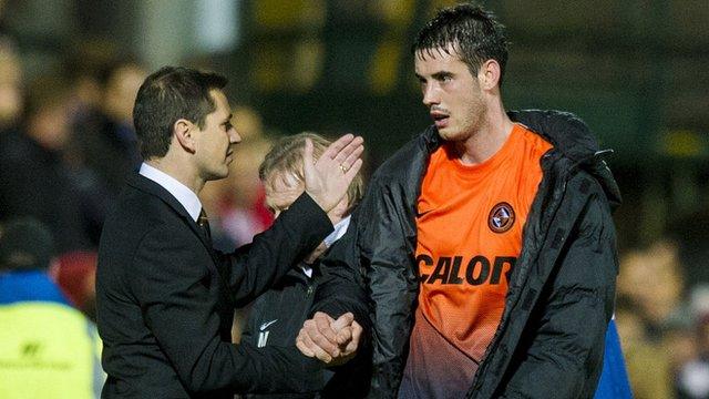 Jackie McNamara and Brian Graham