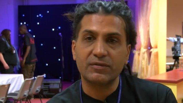 Reggae star Apache Indian