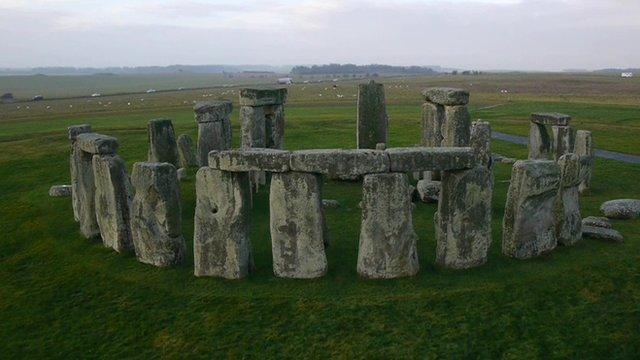 Stonehenge from the air