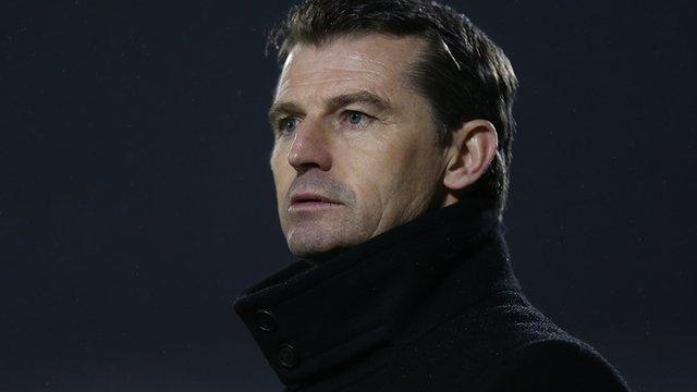 Hartlepool United manager Colin Cooper