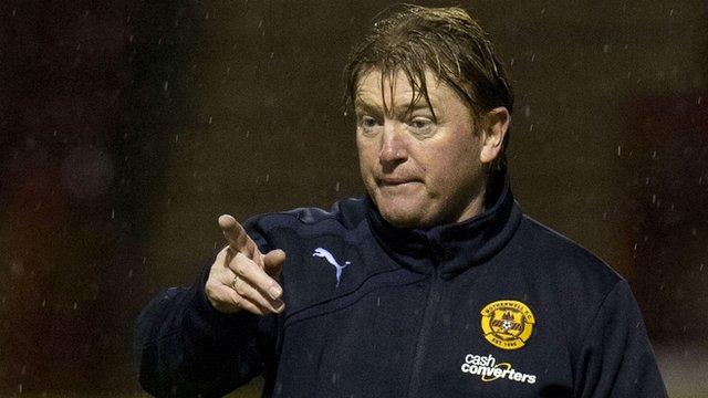 Motherwell boss Stuart McCall