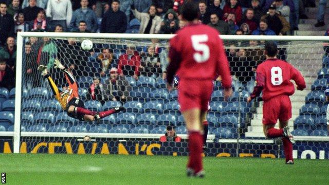 Aberdeen supporter Paul Archibald has fond memories of goals by Eoin Jess (number eight), who had two spells at Pittodrie.