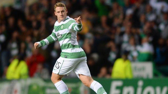 Celtic midfielder Kris Commons