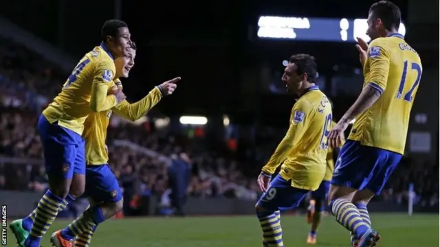 Jack Wilshere celebrates