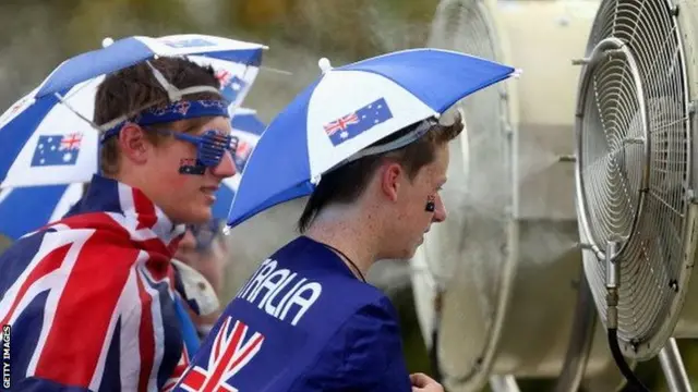 Australian Open fans