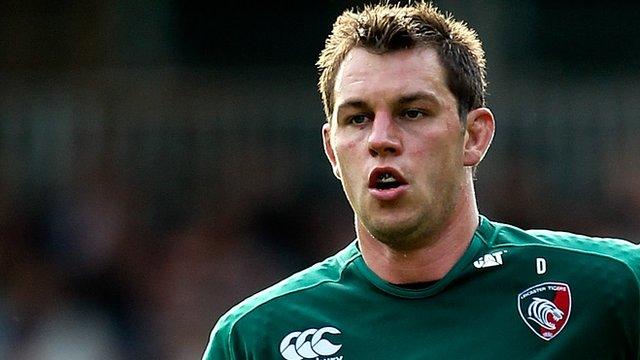 Leicester Tigers lock Louis Deacon