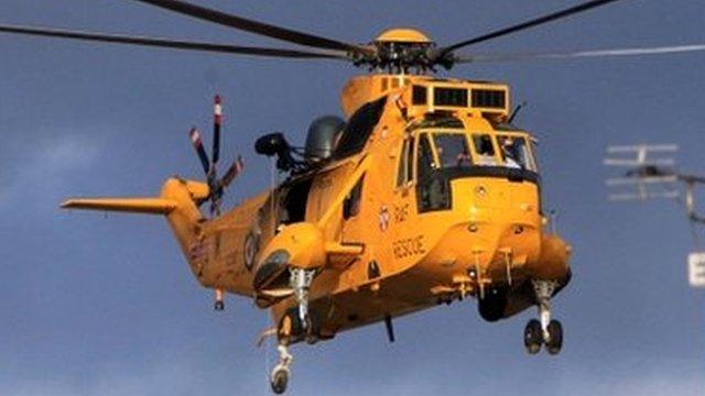 Sea King helicopter