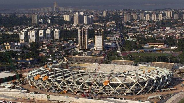 Stadium in Manaus