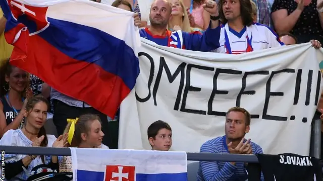 Slovakian fans