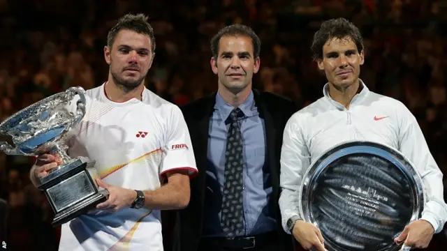 Stanislas Wawrinka and Rafael Nadal