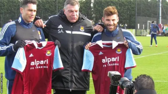 Marco Borriello and Antonio Nocerino