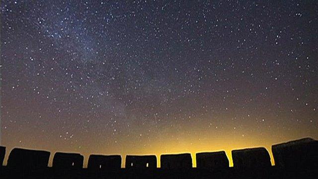 Stargazing from Fort Island