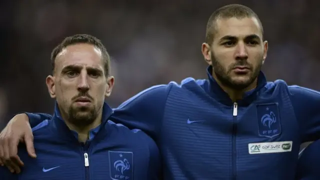 Franck Ribery and Karim Benzema have played together for France