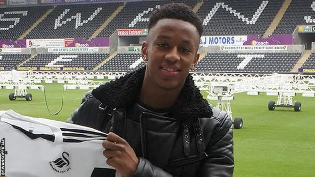 New Swansea City signing Raheem Hanley