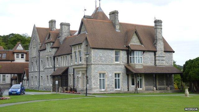 Conwy council offices at Bodlondeb, Conwy