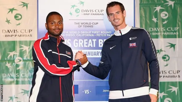 Donald Young and Andy Murray