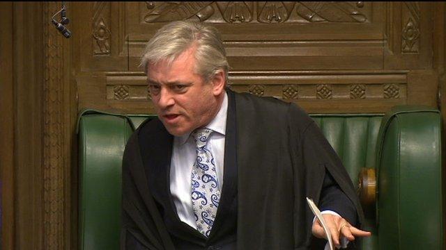 Speaker John Bercow