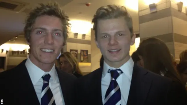 Ben Kilner and Jamie Nicholls