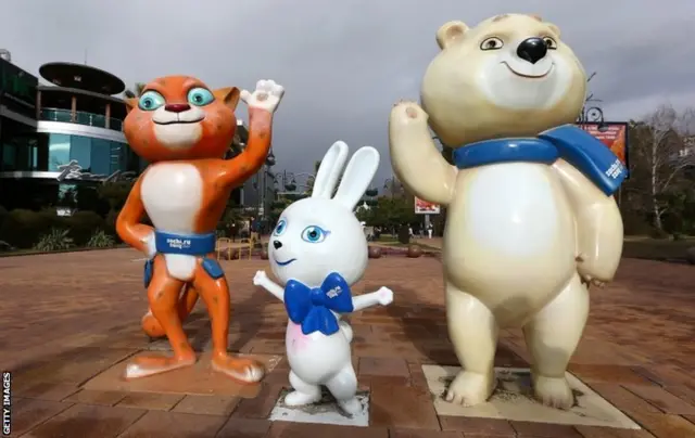 Sochi 2014 mascots