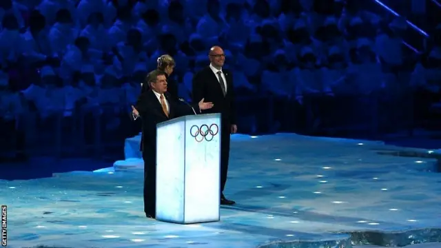 International Olympic Committee (IOC) President Thomas Bach