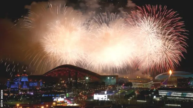 Opening ceremony fireworks