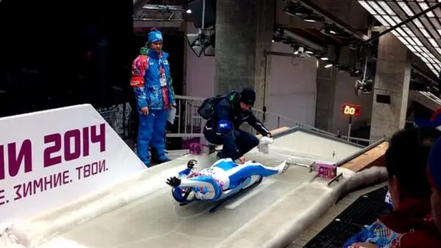 Luge start