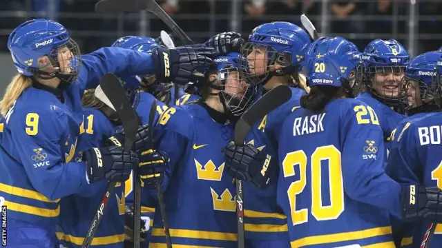 Sweden celebrate