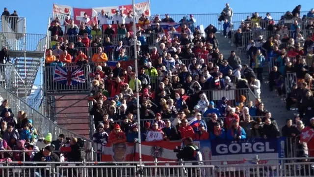 Ski fans