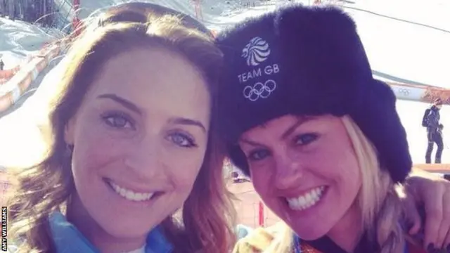 Amy Williams & Chemmy Alcott