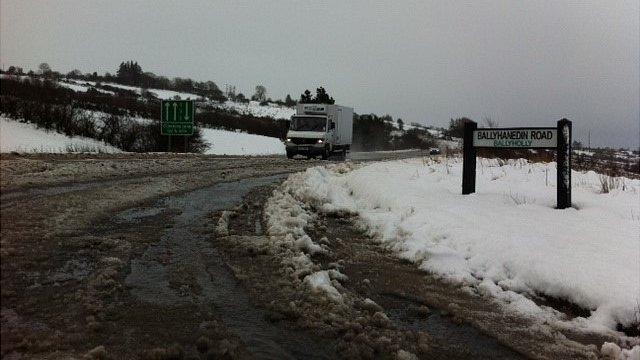 Snow on Glenshane Pass