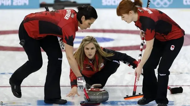 Canada's skip Jennifer Jones