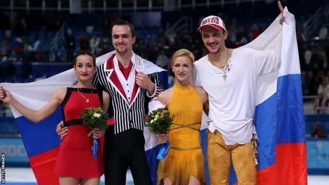 Russia's skating medallists