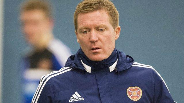 Hearts boss Gary Locke