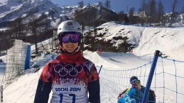 Zoe Gillings in Sochi