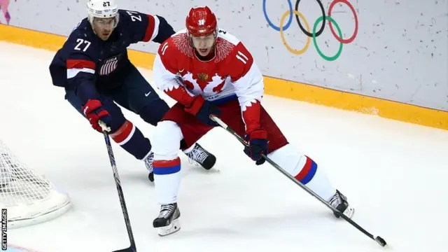 Yevgeni Malkin of Russia