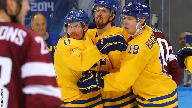 Sweden celebrate