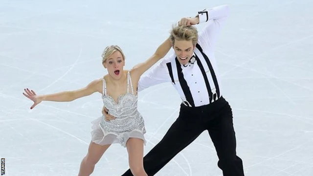 Team GB figure skaters Penny Coomes and Nicholas Buckland