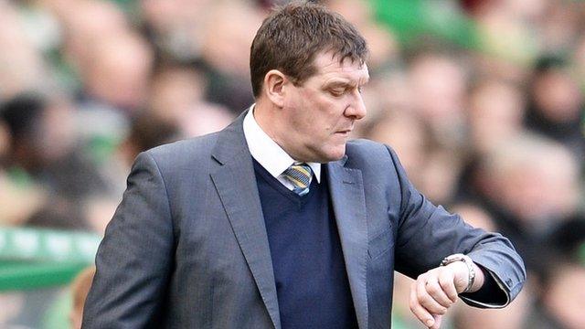 St Johnstone manager Tommy Wright