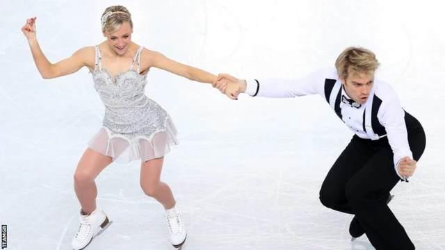 Team GB Figure skaters Nick Buckland and Penny Coomes