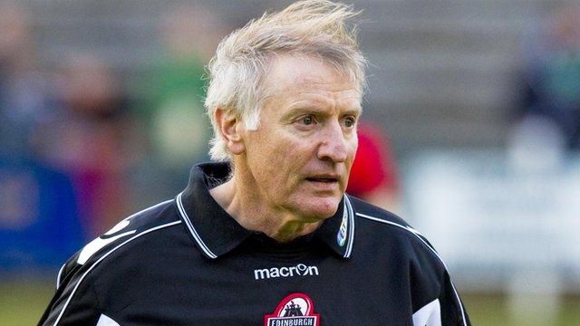 Edinburgh head coach Alan Solomons