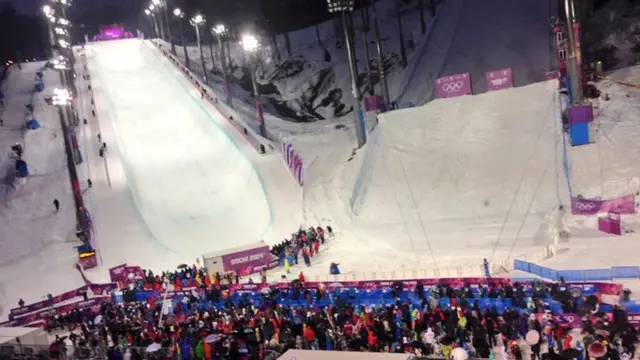 Sochi halfpipe