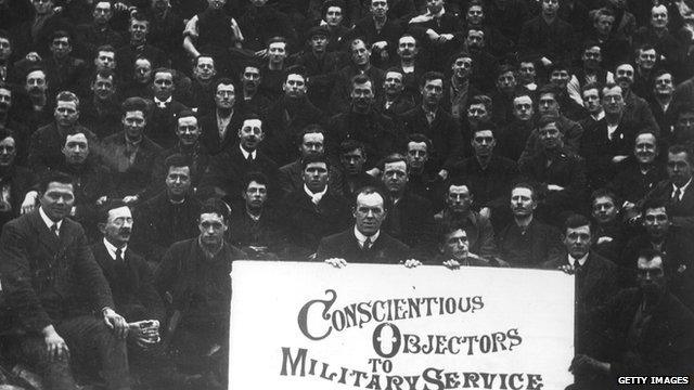 Conscientious objectors at Dyce Camp