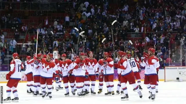 Russia wave goodbye to their fans