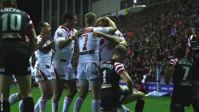 Wigan lose to St George in 2011